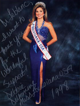 Debbie Delhomme, Miss Louisiana 1998